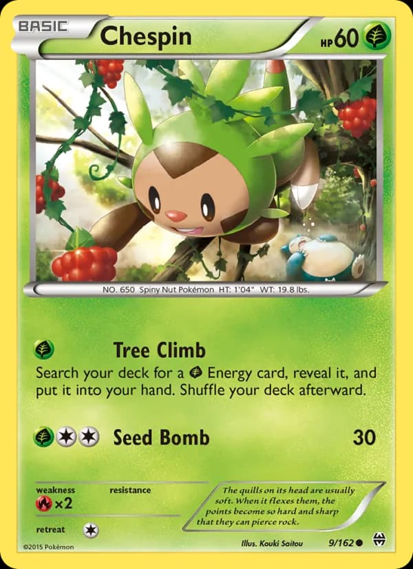 Chespin 9/162, BREAKthrough