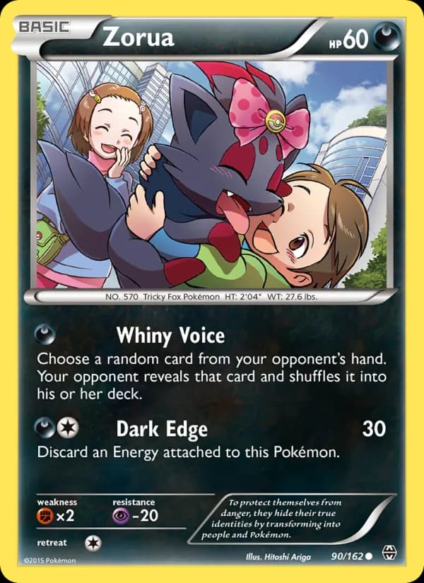 Zorua 90/162, BREAKthrough