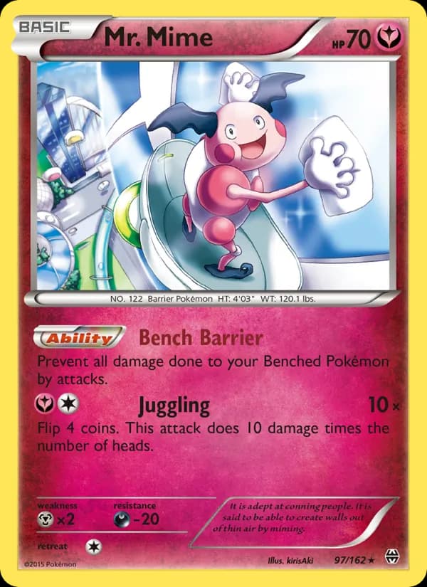 Mr. Mime 97/162, BREAKthrough