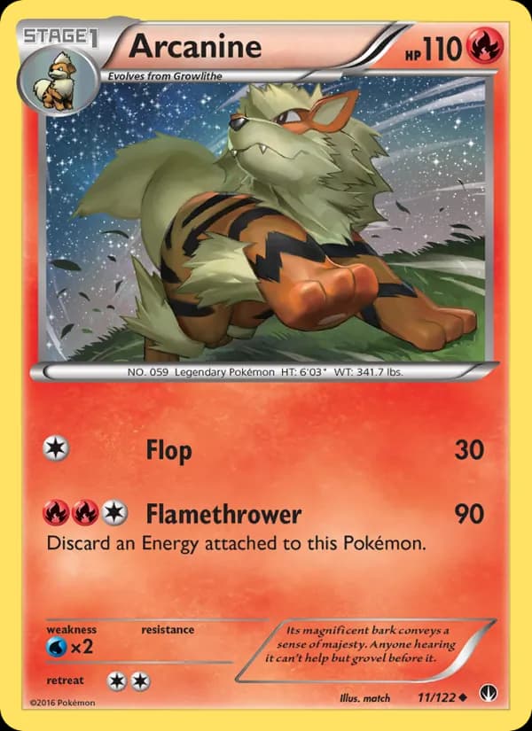 Arcanine 11/122, BREAKpoint