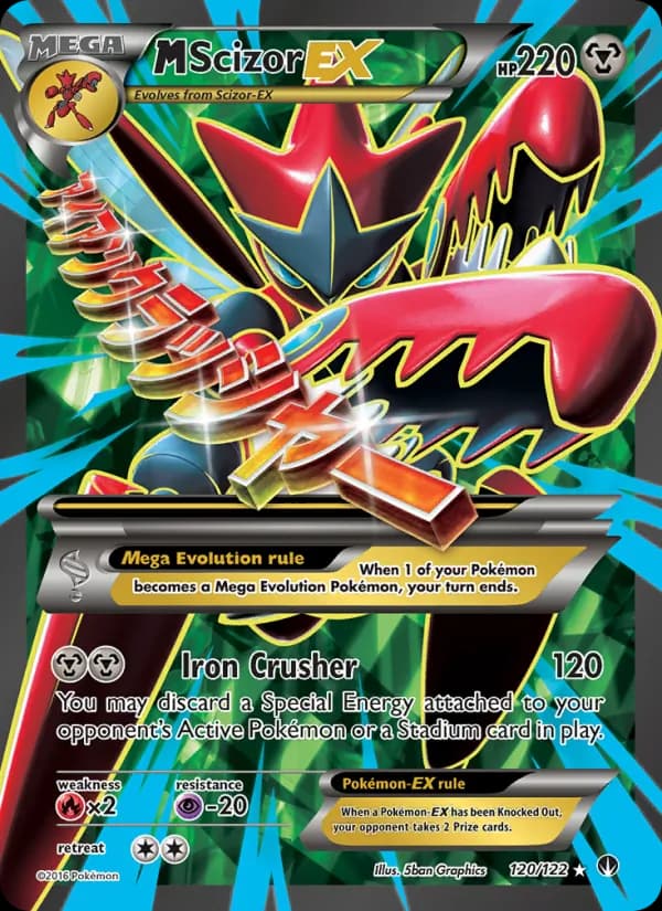 M Scizor EX 120/122, BREAKpoint