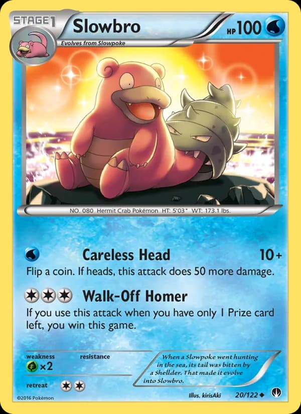 Slowbro 20/122, BREAKpoint