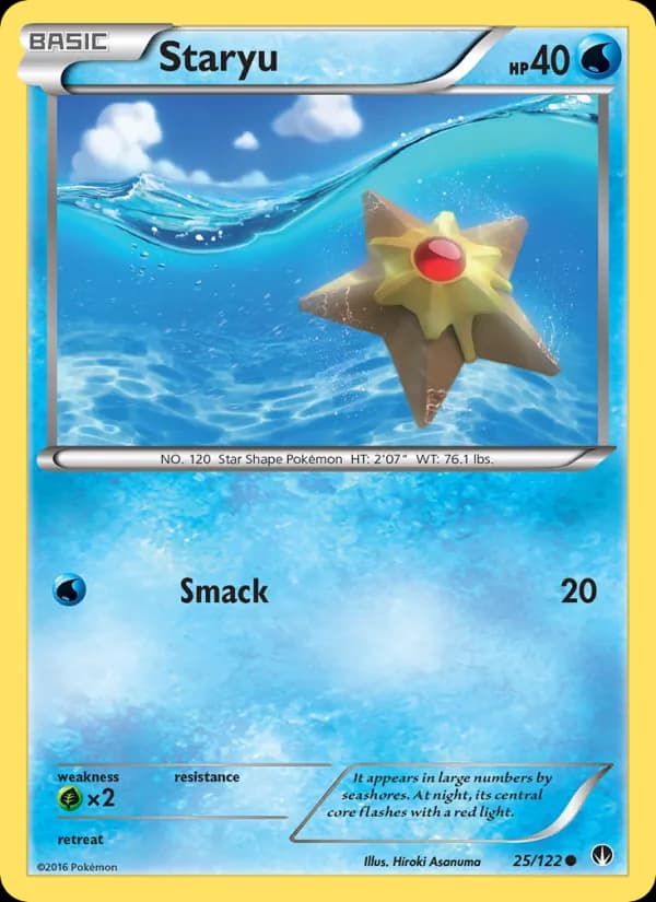 Staryu 25/122, BREAKpoint