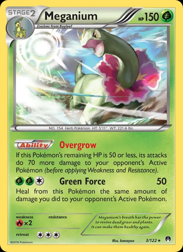 Meganium 3/122, BREAKpoint