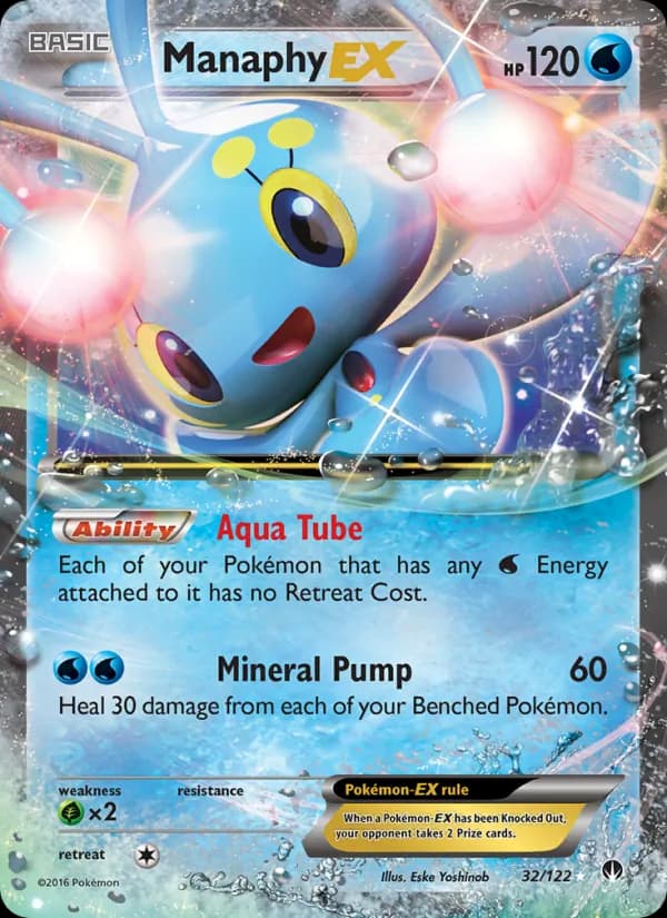 Manaphy EX 32/122, BREAKpoint