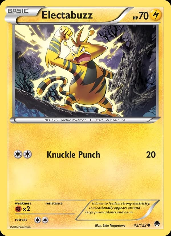 Electabuzz 42/122, BREAKpoint