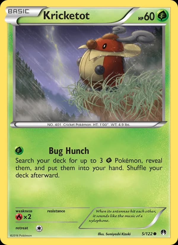 Kricketot 5/122, BREAKpoint