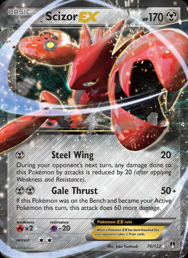 Scizor EX 76/122, BREAKpoint