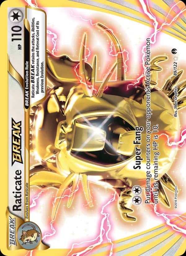 Raticate BREAK 89/122, BREAKpoint