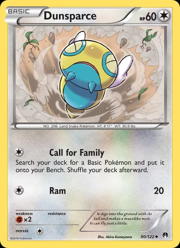 Dunsparce 90/122, BREAKpoint