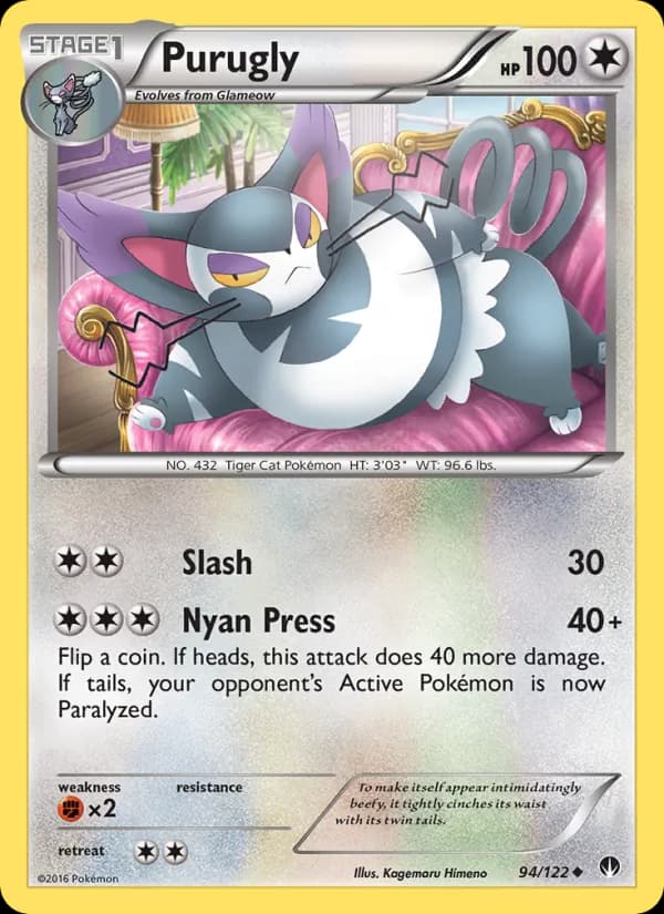 Purugly 94/122, BREAKpoint