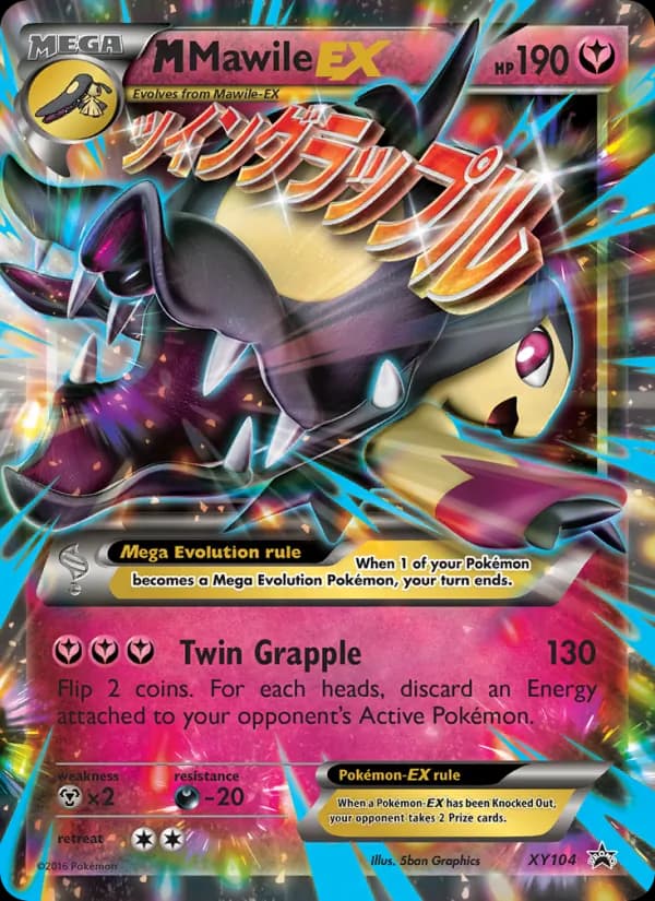 M Mawile EX XY104/211, XY Black Star Promos