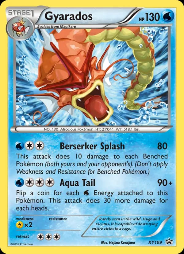 Gyarados XY109/211, XY Black Star Promos