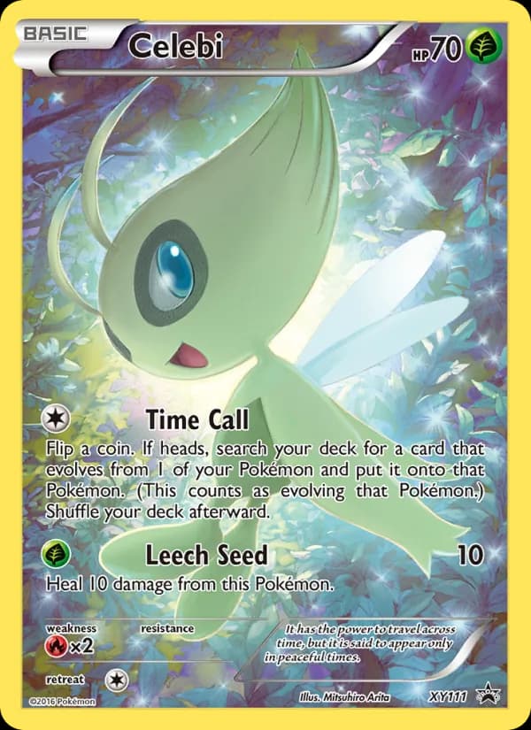 Celebi XY111/211, XY Black Star Promos