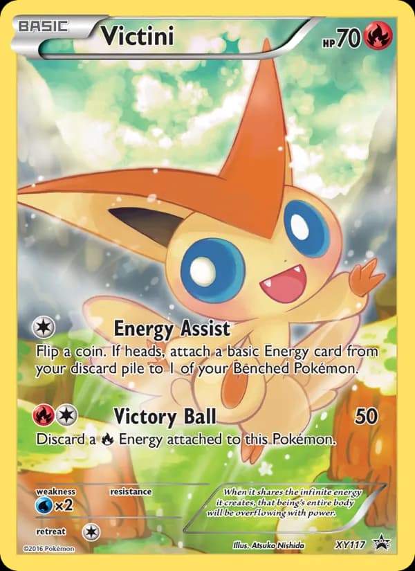 Victini XY117/211, XY Black Star Promos