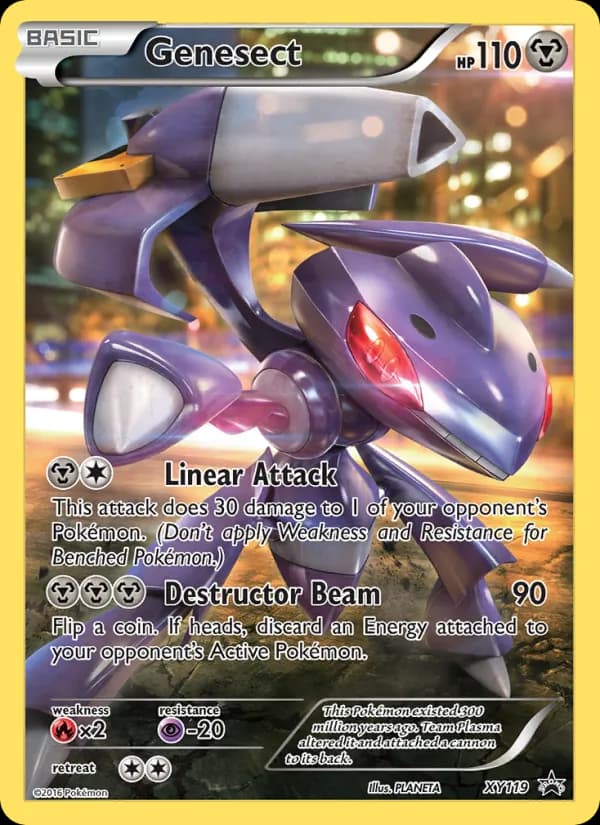 Genesect XY119/211, XY Black Star Promos