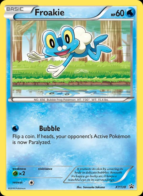 Froakie XY138/211, XY Black Star Promos