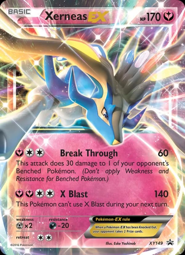 Xerneas EX XY149/211, XY Black Star Promos