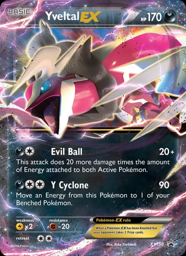 Yveltal EX XY150/211, XY Black Star Promos