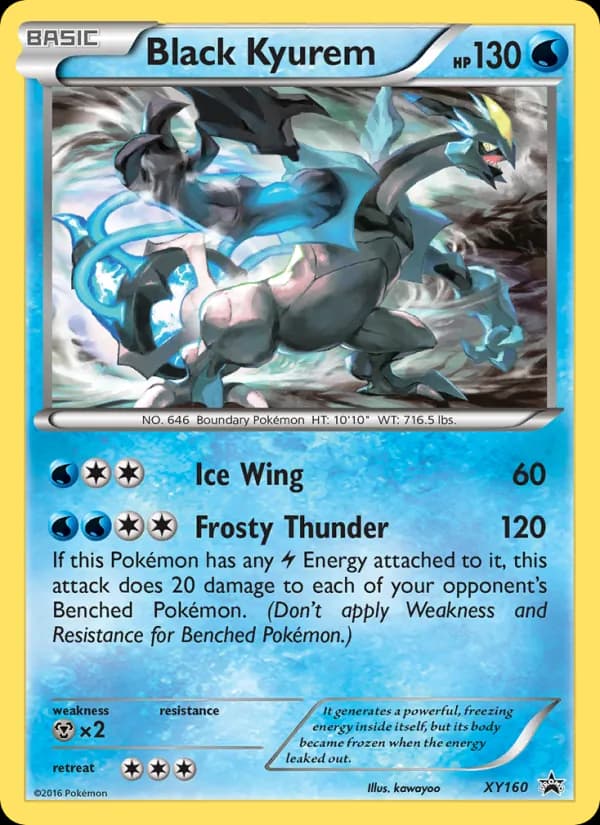 Black Kyurem XY160/211, XY Black Star Promos