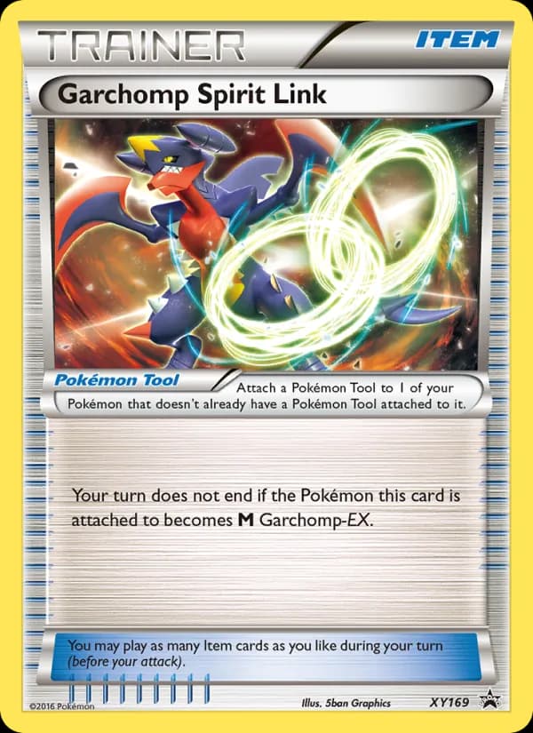 Garchomp Spirit Link XY169/211, XY Black Star Promos