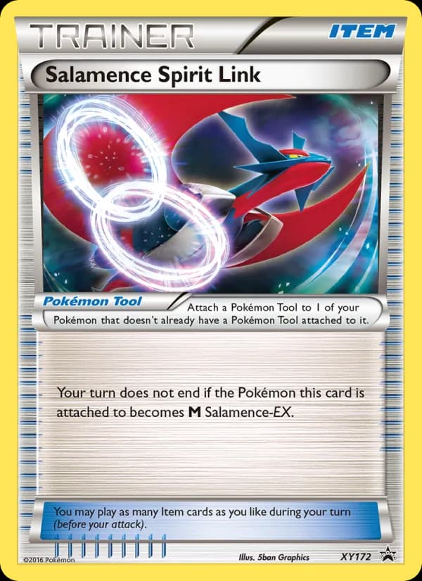 Salamence Spirit Link XY172/211, XY Black Star Promos