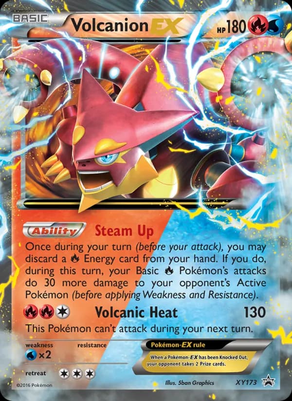 Volcanion EX XY173/211, XY Black Star Promos