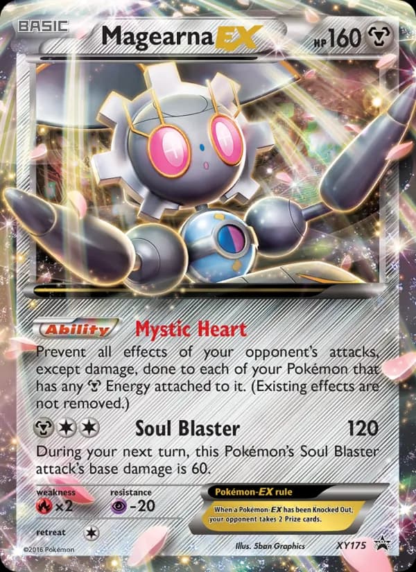 Magearna-EX XY175/211, XY Black Star Promos