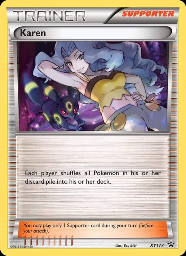 Karen XY177/211, XY Black Star Promos