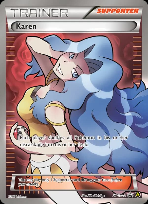 Karen XY177a/211, XY Black Star Promos
