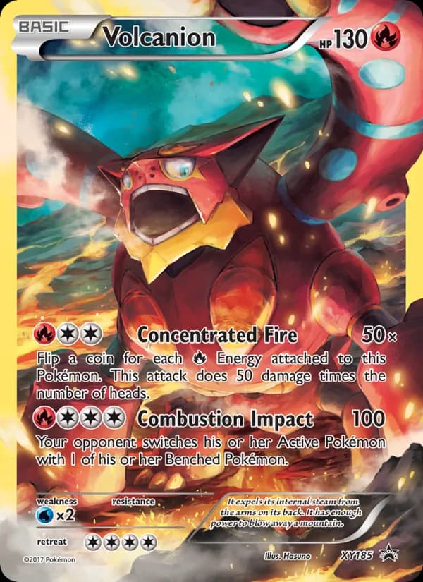 Volcanion XY185/211, XY Black Star Promos