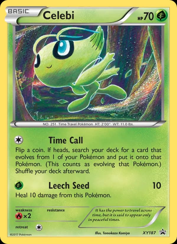 Celebi XY187/211, XY Black Star Promos