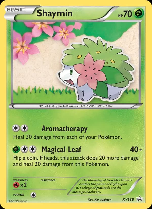 Shaymin XY188/211, XY Black Star Promos