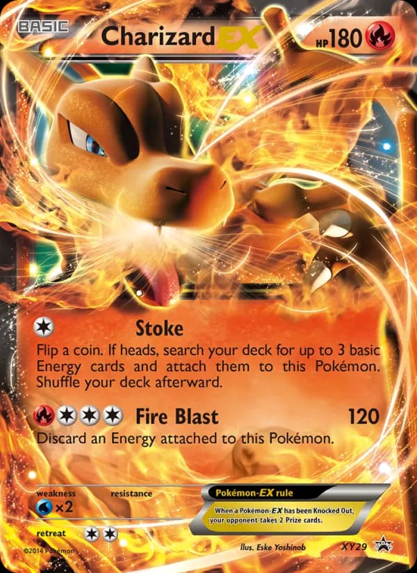 Charizard EX XY29/211, XY Black Star Promos
