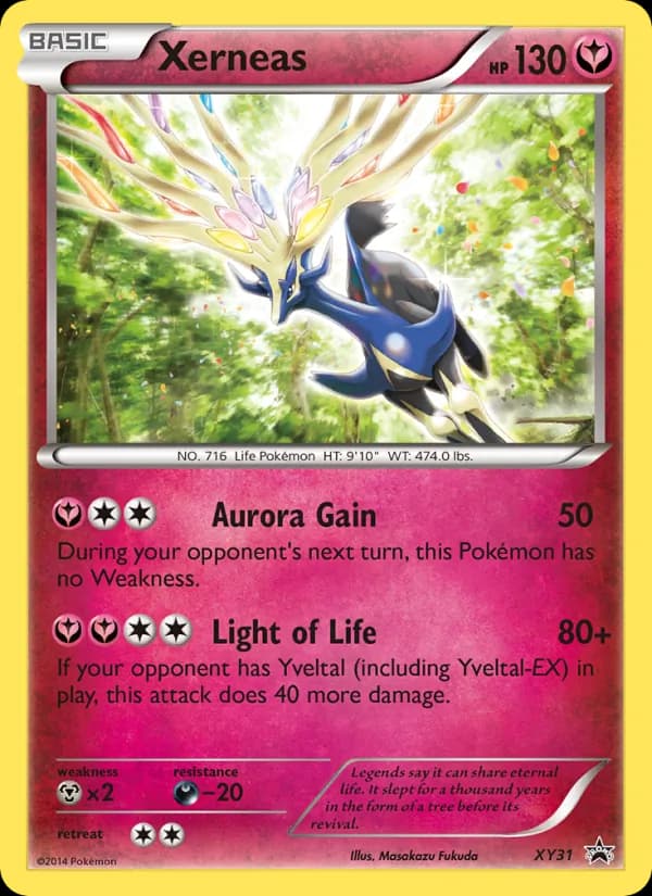 Xerneas XY31/211, XY Black Star Promos
