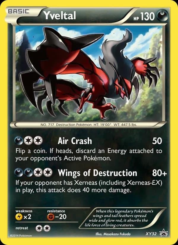 Yveltal XY32/211, XY Black Star Promos