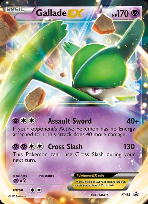 Gallade EX XY45/211, XY Black Star Promos