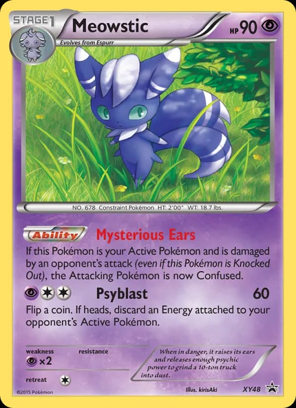 Meowstic XY48/211, XY Black Star Promos