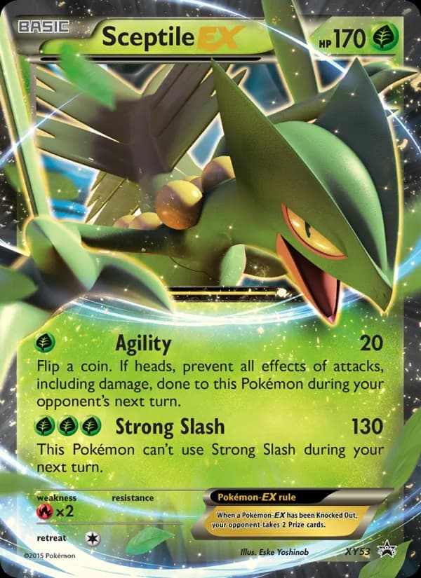 Sceptile EX XY53/211, XY Black Star Promos
