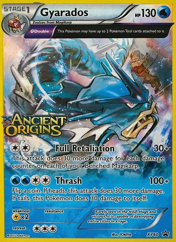 Gyarados XY60/211, XY Black Star Promos