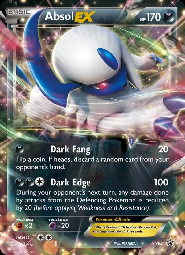 Absol EX XY62/211, XY Black Star Promos