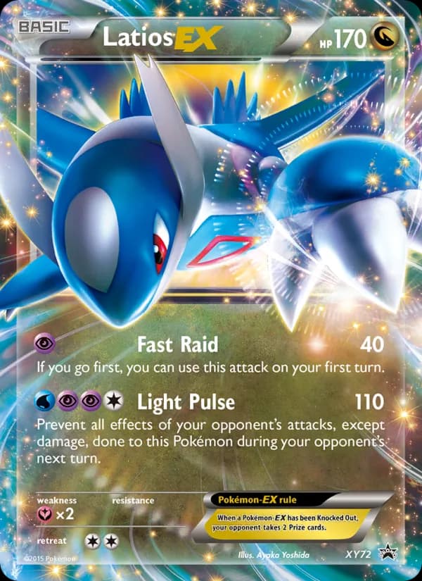 Latios EX XY72/211, XY Black Star Promos