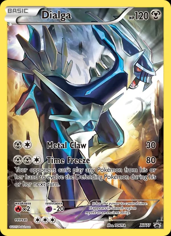 Dialga XY77/211, XY Black Star Promos