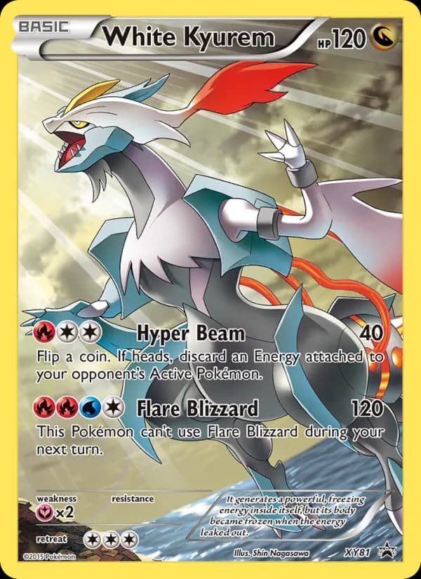 White Kyurem XY81/211, XY Black Star Promos