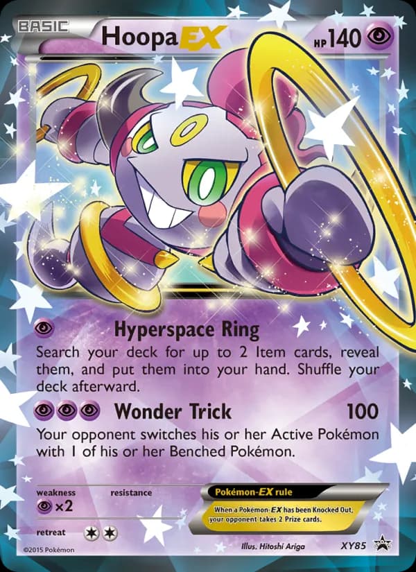 Hoopa EX XY85/211, XY Black Star Promos
