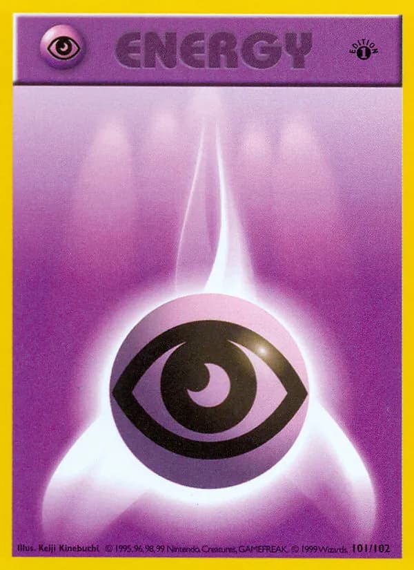 Psychic Energy 101/102, Base Set