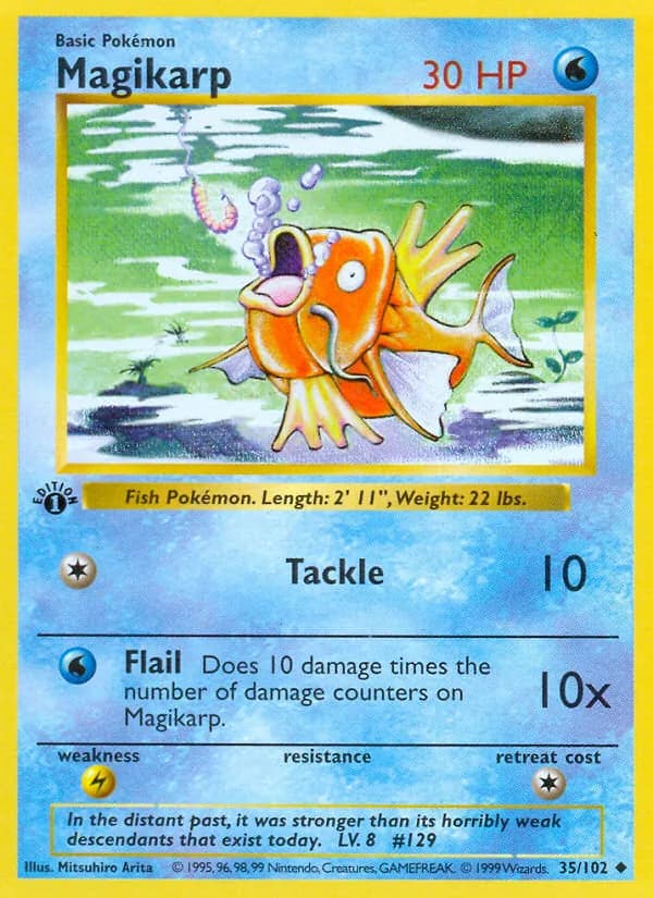 Magikarp 35/102, Base Set