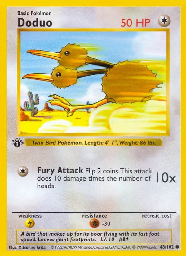 Doduo 48/102, Base Set