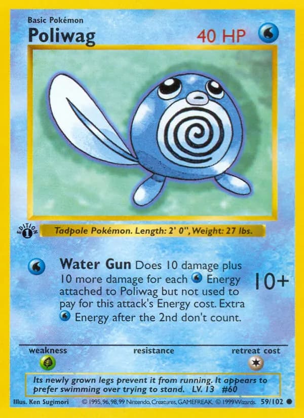 Poliwag 59/102, Base Set