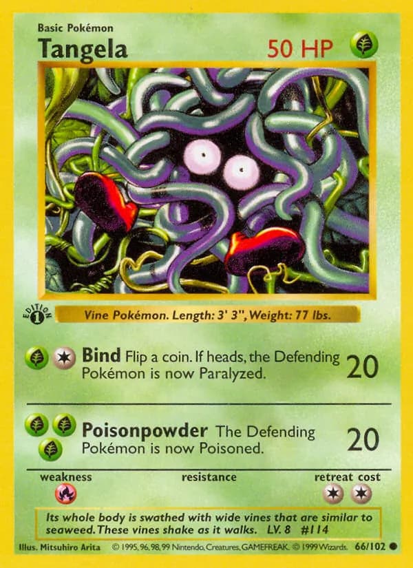 Tangela 66/102, Base Set